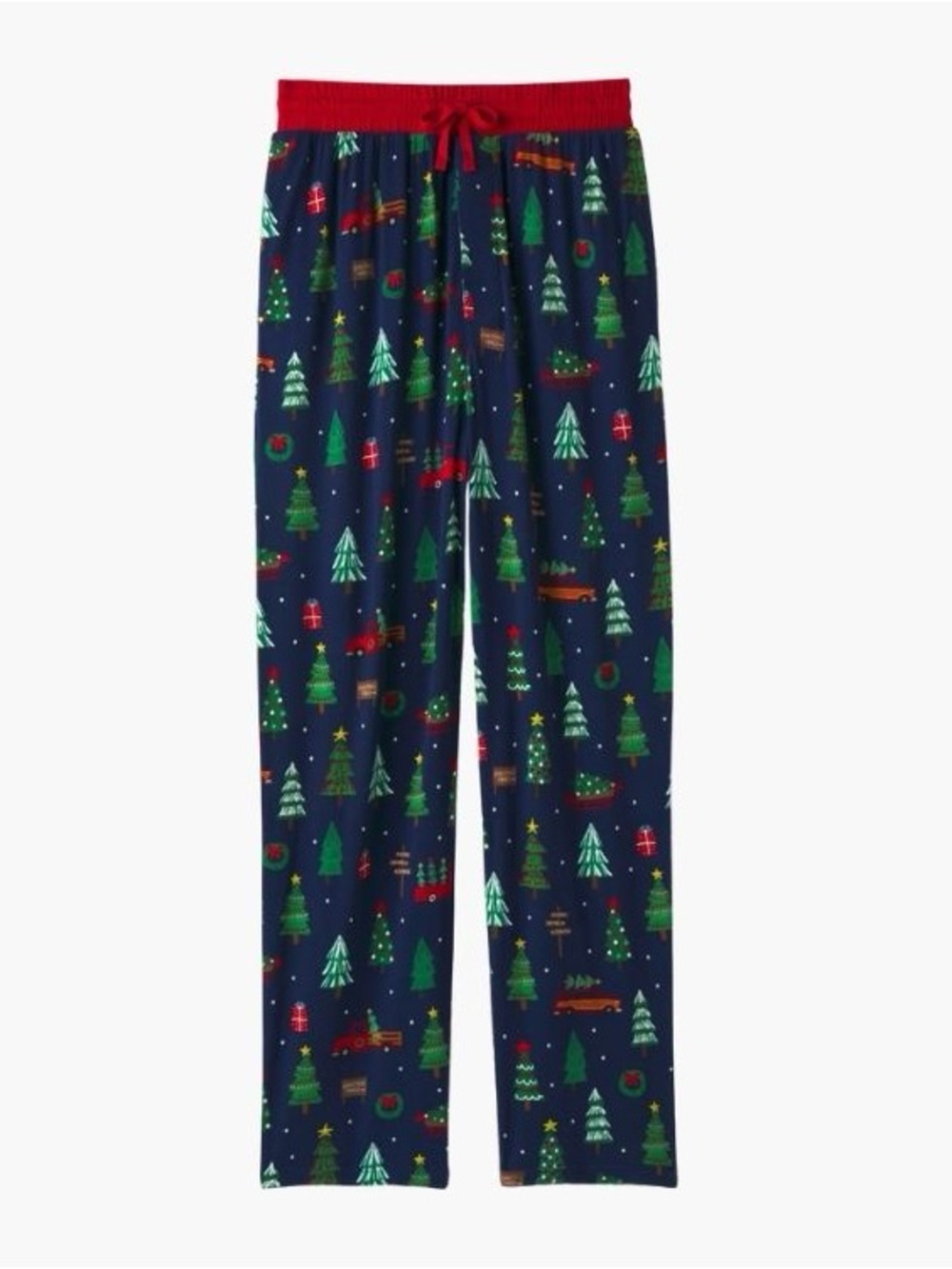 LITTLE SLEEPIES || Men’s Pajama Pants in Tree Traffic Print - SZ Large
